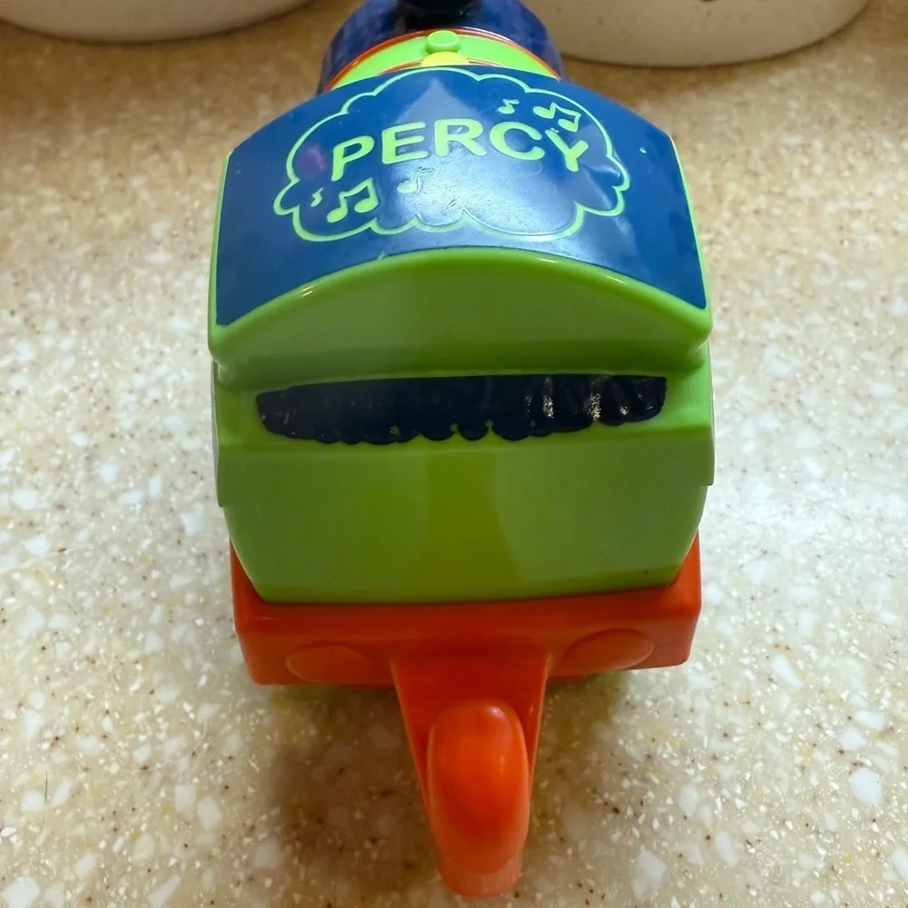 Mattel 2017 Percy Railway Pals Green and Orange Train Toy From Thomas the Train